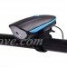 Daeou Bicycle Lights Bicycle with lamp Electric Horn Strong Light USB Speaker Charge Front lamp - B07GPRVW79